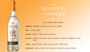 Pisco Albilla - Tacama - kuculi spirits and liquors